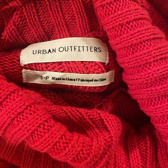 Red Urban Outfitters Sweater Dress - Picture 3 of 3